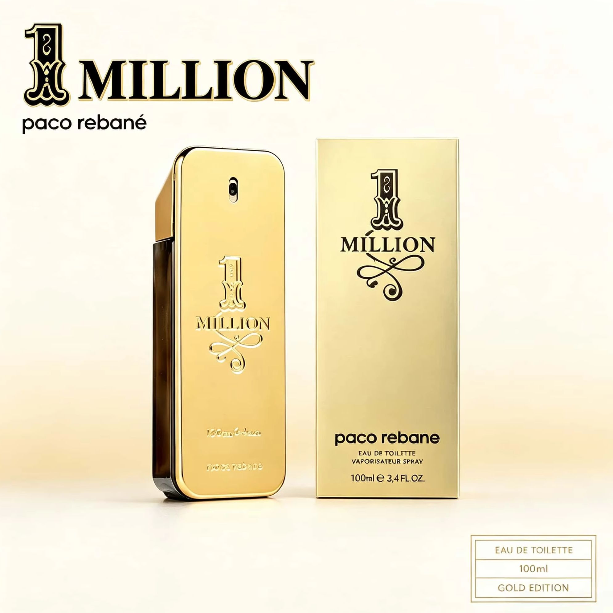 Perfume Alcohol Fragrance - 파코라반 1 밀리언 오 드 뚜왈렛
