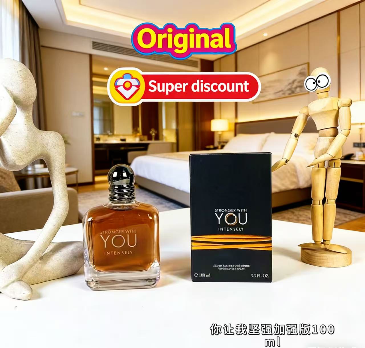 베스트셀러 100ml 스트롱거 위드 유 앱솔루트 인텐슬 - Perfume Fragrance Families 리뷰 및 가격